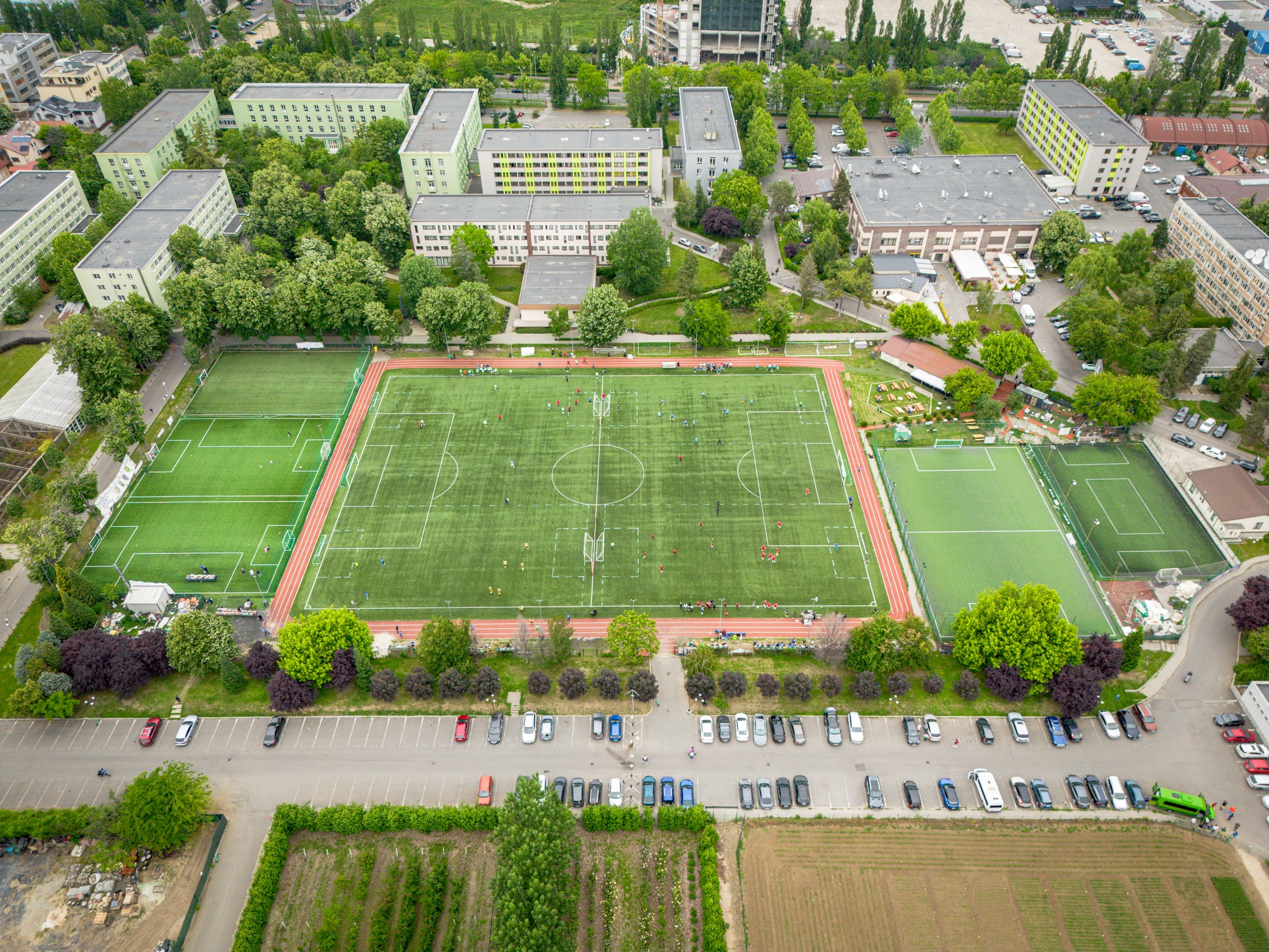 Agronomia Sports Complex aerial view